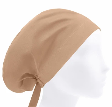 Медична шапочка жіноча HeadwearUniverse універсальна Світло-бежева