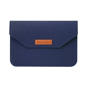 Чохол конверт ZAMAX Felt Sleeve для MacBook Air 15 " M2 M3 M4 2022-2025 | Pro 15" Deep navy темно синій