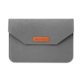 Чехол-конверт ZAMAX Felt Sleeve для MacBook Air 13.6" (M2 | M3 | M4) 2022-2024 Graphite серый