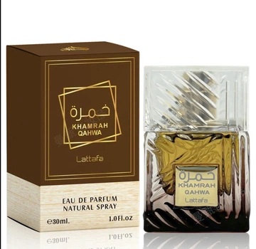 Парфумована вода (версія Lattafa Perfumes Khamrah Qahwa), 30 ml
