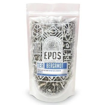 Черный чай с Бергамотом EPOS BERGAMOT 100 г