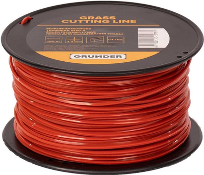 Волосінь для тримера Grunder 150 м x 2.4 мм (SQUARE_PRO_2.4_X)