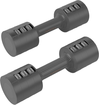 Zestaw regulowanych hantli Spokey MULTIBELL 2 x 2.5 kg (5905339441959)