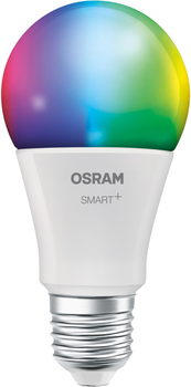 Inteligentna lampa LED OSRAM SMART+ WiFi A60 9W RGBW 806 Lm DIM E27 (4099854461286)