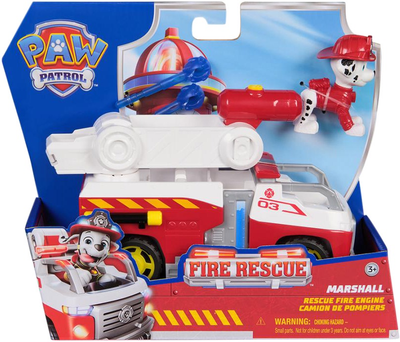 Zestaw do zabawy Paw Patrol Pojazd strażacki Marshall (SM97236/6072660)