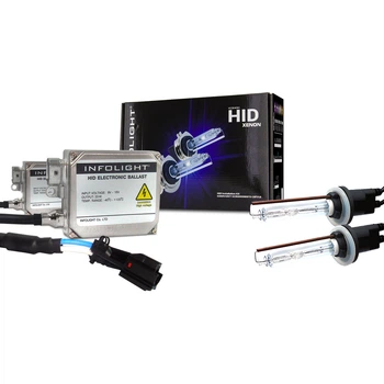 Комплект ксенона Infolight Pro (с обманкой) 35w 12v H27 (881) +50% 4300k