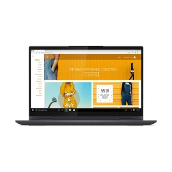 Ноутбук, Lenovo, Yoga 7 14ITL5, 82BH005SBM, 14, Intel Core i5- 1135G7 (4 ядра), Intel Iris Xe, 8 ГБ DDR4 3200MHz, темно- зелений