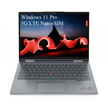 Ноутбук 2 в 1 Lenovo ThinkPad X1 Yoga Gen 8, 14 1920x1200 IPS 400 nits Touch Screen, Intel Core i5- 1345U 10- core, 32 GB LPDDR5, 256 GB SSD m2 PCIe, Intel Iris Xe, Windows 11 Pro, Aluminium Body 1. 38 kg, Storm Grey, 5G LTE Nano- SIM