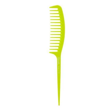 Гребінь з ручкою неоново зелений Janeke Fashion Comb 82825 LIM (8006060655251)