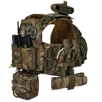 Премиум плитоноска Warmor Gen.5 PRO MAX. Мультикам.
