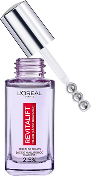 Сироватка для шкіри навколо очей L'Oreal Paris Revitalift Filler заспокійлива 20 мл (3600524025557)