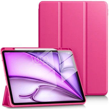 Чохол для iPad Pro 13 (2024/2025 – M4/M5) Smart Case with Pencil Holder - Rose Red