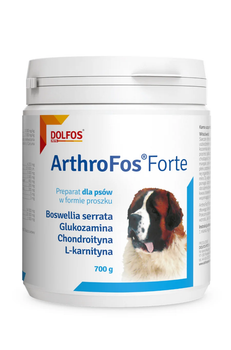 Dolfos (Долфос) ArthroFos Forte хондропортектор для суставов и хрящей собак, 700 г