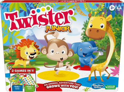 Настільна гра Hasbro Twister Junior (литовська версія) F7478LT (5010996118103)