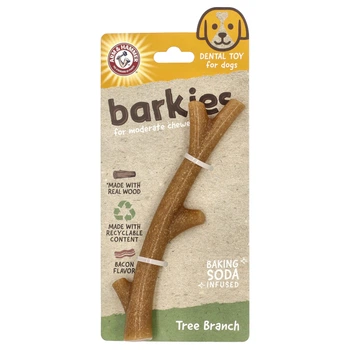 Стоматологічна іграшка для собак, гілка дерева, бекон, 1 шт. Arm & Hammer, Barkies For Moderate Chewers