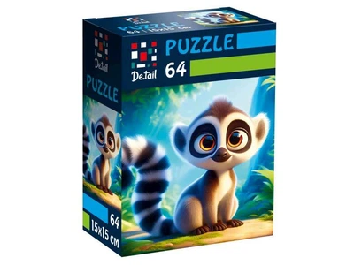 Пазли VLADI TOYS Лемур в джунглях DT1234-14
