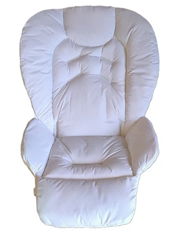 Чохол на стільчик для годування Chicco Polly 2 в 1 плащівка Білий DavLu (2in1000014)