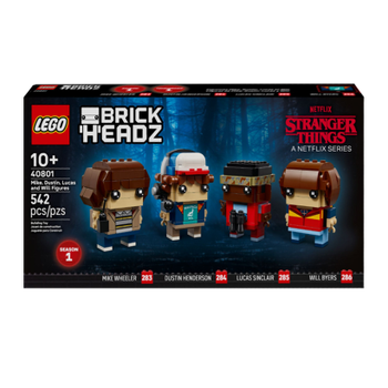 Конструктор Lego BrickHeadz Stranger Things Майк, Дастин, Лукас и Вилл 40801
