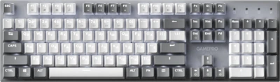 Клавиатура проводная GamePro Genesis Metallic MK144G Outemu Red Switch USB Gray (MK144G)