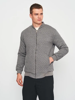 Бомбер мужской Burberry 11199.2 3XL Серый