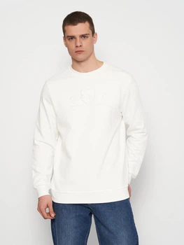 Свитшот мужской Gant 11233.3 2XL (52) Молочный (2000000002170)
