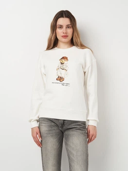 Свитшот женский Polo Ralph Lauren 11425.2 L Белый (ROZ6501093607)