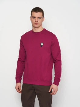 Світшот чоловічий Karl Lagerfeld 11242.2 M (46) Бордовий (smt2000000003306)