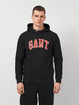 Худи мужское GANT 11277.1 2XL (52) Черное (2000000006574)