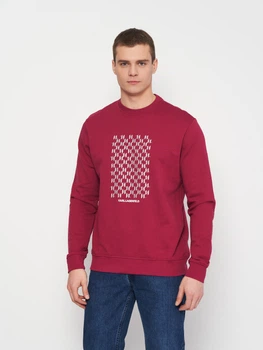 Свитшот мужской Karl Lagerfeld 11243.2 M (46) Бордовый (2000000003405)