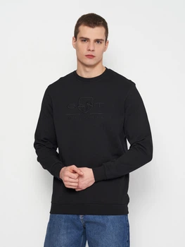 Свитшот мужской Gant 11233.1 S (44) Черный (2000000002088)