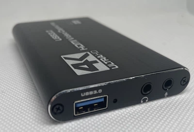 Карта захоплення HDMI на USB 3.0 | 4K вхід, 1080P/60fps | HDMI passthrough HW-1407