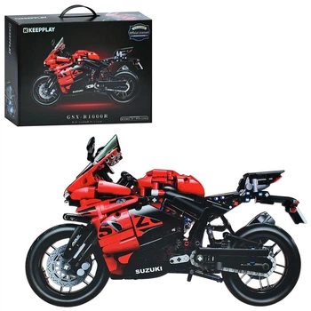 Конструктор мотоцикл 1:6, 1245 деталей, реалистичная модель (K31002)