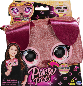 Интерактивная Сумочка Purse Pets Keepin' It Purdy Dazzling Diva Puppy