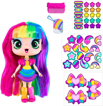 Лялька Decora Girlz 5" Doll, 8 Surprises, Fun Fashions & Stickers