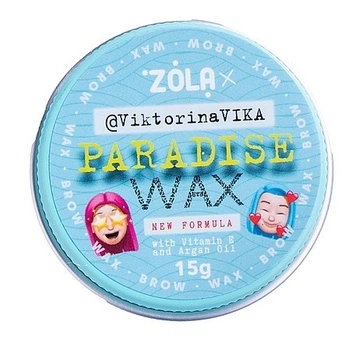 Воск для укладки бровей Zola Paradise wax by VictorinaVIKA 15 г