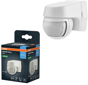 Датчик движения OSRAM SENSOR WALL 110° IP44 белый (4099854454073)