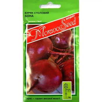 Насіння Буряк столовий Бона 3 г Тирас Moravo Seed