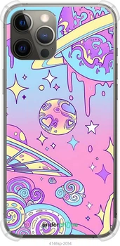 Чохол на iPhone 12 Pro Max Рожева галактика "4146sp-2054-70447"