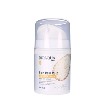 Крем для лица увлажняющий Bioaqua Rice Raw Pulp с экстрактом риса, 50 г
