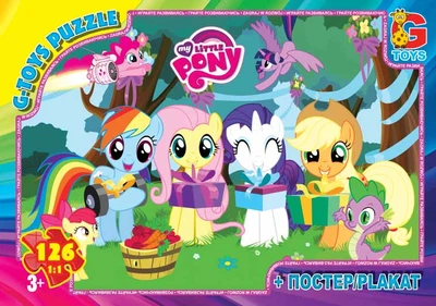 Пазлы G-Toys My Little Pony, 117 элементов, MLP012