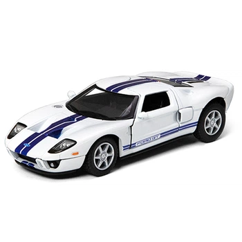 Металлическая инерционная легковая модель Ford GT 2006 5", открываются двери