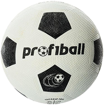 Мяч футбольный, 350 г, резина Grain, Profiball, размер №5