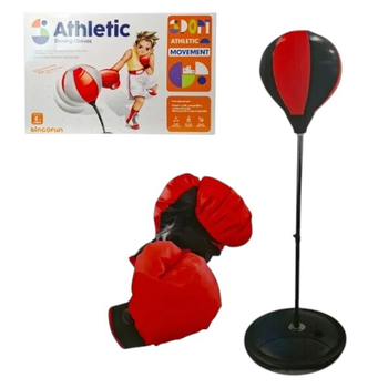 Zestaw bokserski Swede z gruszką i rękawicami (G8052) (5902496212293)