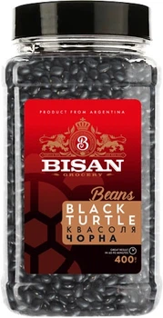 Квасоля Bisan Чорна 400 г (0.4 кг) (4820186126570)