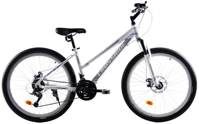 Велосипед горный 26 дюймов Crossride Afina, рама 17" (Белый)