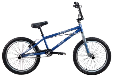 Велосипед трюковой Crossride BMX Phantom 20 дюймов, рама 10" (Синий)
