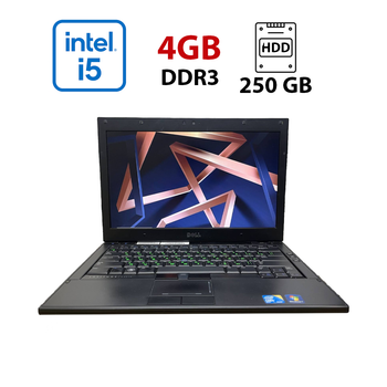 Ноутбук Б-класс Dell Latitude E4310 / 13.3" (1366x768) TN / Intel Core i5-520M (2 (4) ядра по 2.4 - 2.93 GHz) / 4 GB DDR3 / 250 GB HDD / Intel HD Graphics / WebCam б/у