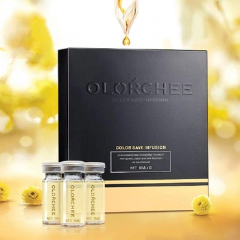 Ампулы для защиты и продления стойкости цвета окрашенных волос OLORCHEE Color Save Infusion 10х10 мл