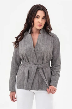 Жакет Garne 56(5XL) Серый (124877)