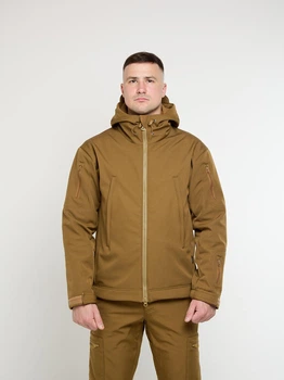 Куртка демісезонна чоловіча UKM Softshell 2XL койот